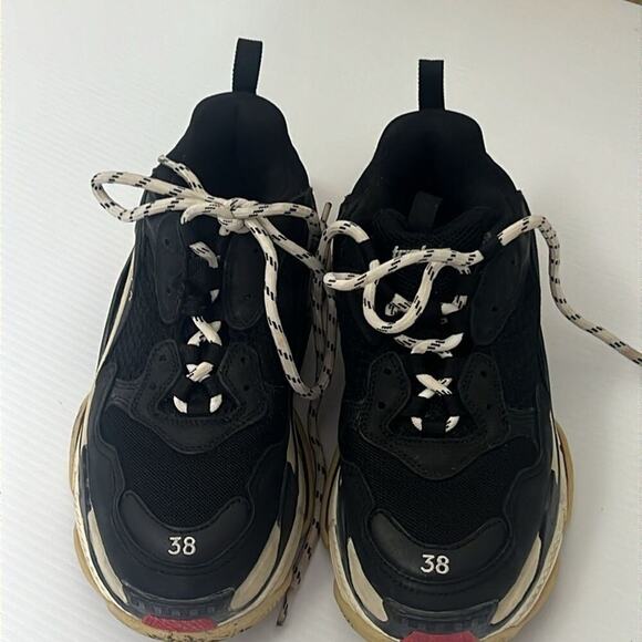 BALENCIAGA TRIPLE S LOW TRAINERS SIZE‎ 48 - Picture 2 of 12